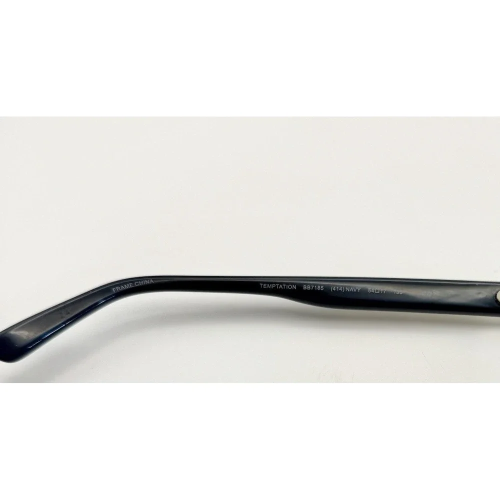 BEBE Woman's Sunglasses Temptation BB7185 Navy With Case 54-17-135‎ Pre-owned